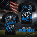 Carolina Panthers For Life T-Shirt 2026 Carolina Panthers Merch Football Gifts For Men