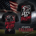 Atlanta Falcons For Life T-Shirt 2026 Atlanta Falcons Merch Best Gifts For Football Lovers