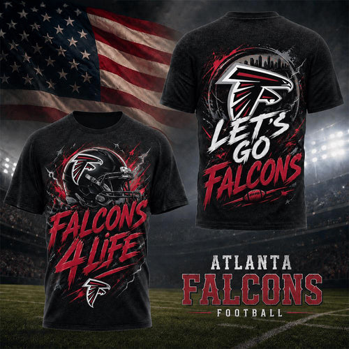 Atlanta Falcons For Life T-Shirt 2026 Atlanta Falcons Merch Best Gifts For Football Lovers