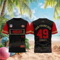 San Francisco 49ers Est 1949 Skyline T-Shirt 49ers Merch Unique Gifts For Football Fans