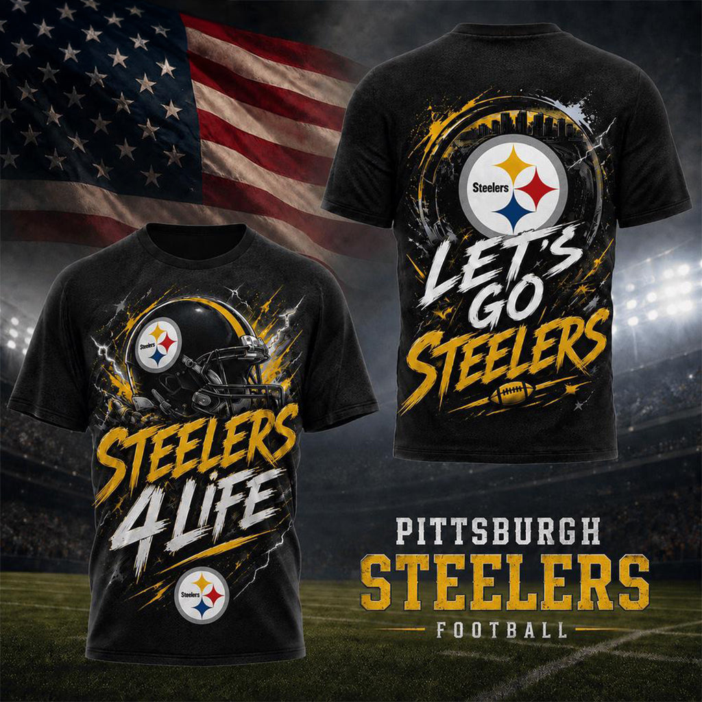 Pittsburgh Steelers For Life T-Shirt 2026 Pittsburgh Steelers Merch Gift For Football Fans