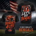 Cincinnati Bengals For Life T-Shirt 2026 Football Lover Gear Cincinnati Bengals Merch Best Gift