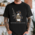 Tactical Penguin Flight Was Never An Option Shirt Funny Military Animal T-Shirt Him Gifts