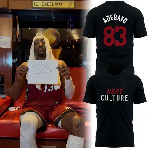 Bam Adebayo 83-Point Game Miami Heat T-Shirt Bam Adebayo Merch Basketball Fan Gift Ideas