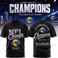 Los Angeles Rams 2026 2027 Champions T-Shirt Football Fan Clothing LA Rams Merch Best Gifts