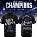 New York Giants 2026 2027 Champions T-Shirt Football Fan Apparel NY Giants Merch Him Gifts