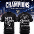 LV Raiders 2026 2027 Champions T-Shirt Raiders Merch Football Lover Gifts For Him