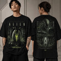 Alien Xenomorph Nostromo Black T-Shirt Alien Movie Apparel Gift Ideas For Fans