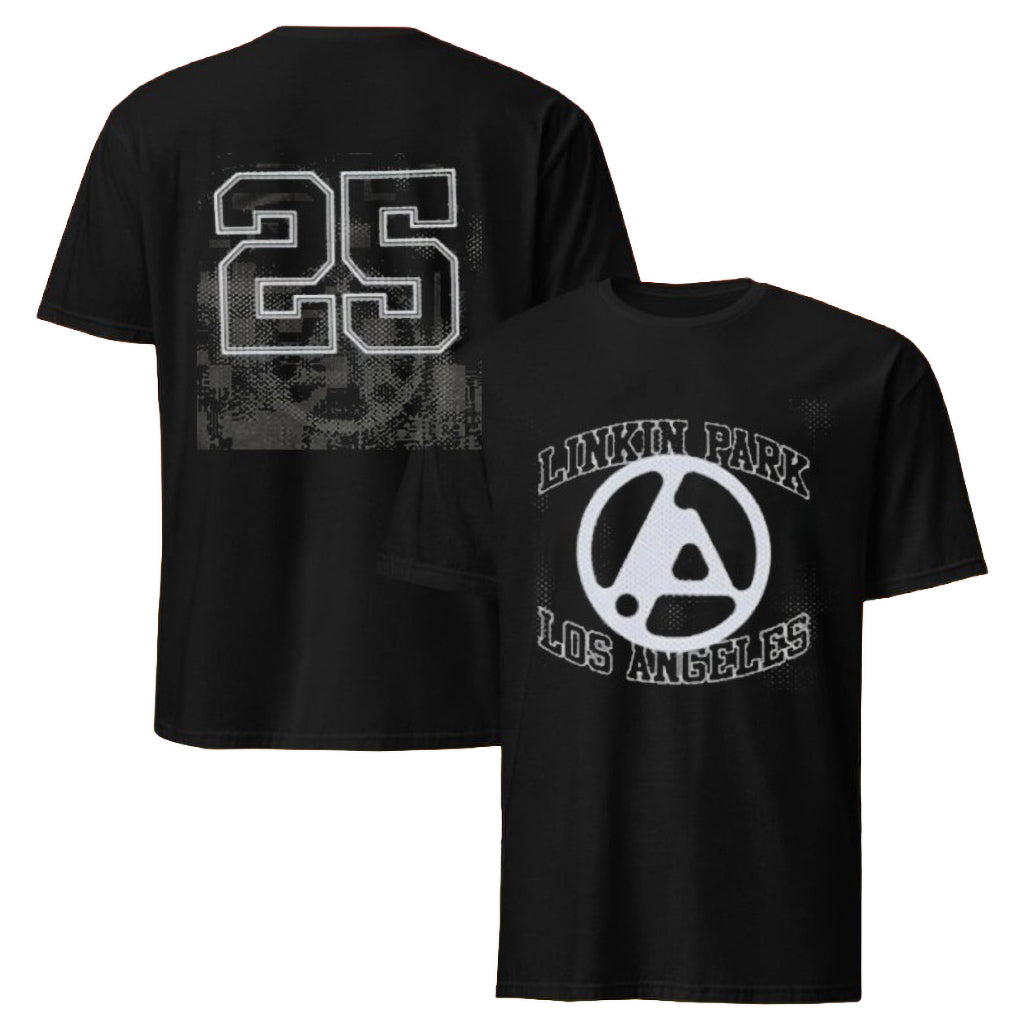 Linkin Park #25 Los Angeles T-Shirt Linkin Park Merch Music Gift Ideas For Guys
