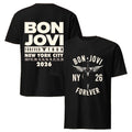 Bon Jovi NY 26 Forever Tour New York City T-Shirt Bon Jovi Merch Gift Ideas For Rock Fan