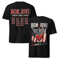 Bon Jovi Red White And Jersey NYC T-Shirt Bon Jovi Merch Gift Ideas For Rock Lovers
