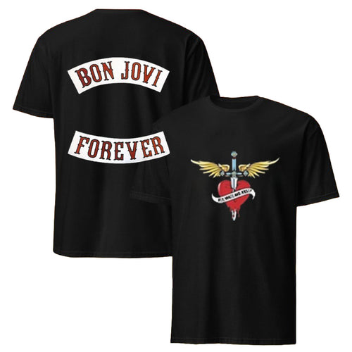 Bon Jovi Forever T-Shirt Bon Jovi Merch Gift Ideas For Rock Fans