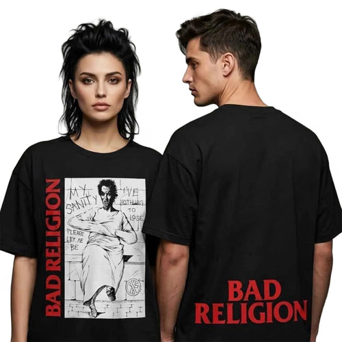 Bad Religion Barcelona Rock Fest Merch 2026 My Sanity Black T-Shirt Best Gift For Rock Fans