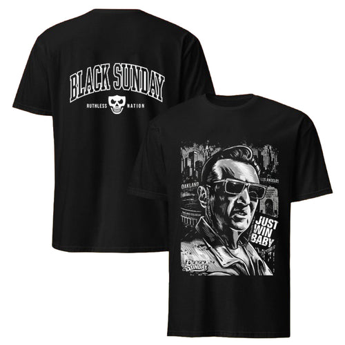 Black Sunday Legacy Just Win Baby T-Shirt Black Sunday Merch Gifts For Fans