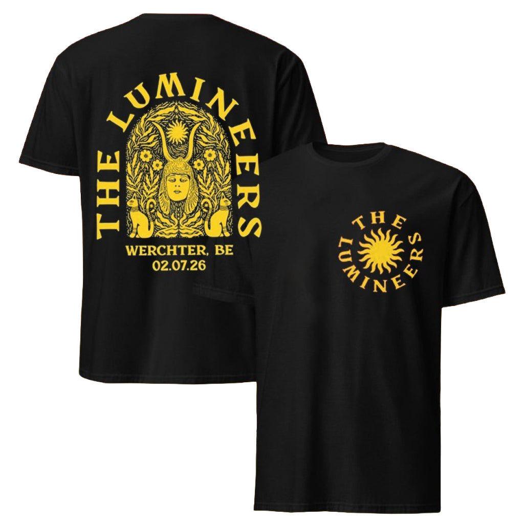 The Lumineers Event Werchter Belgium 02 07 2026 T-Shirt The Lumineers Merch Gifts For Fans