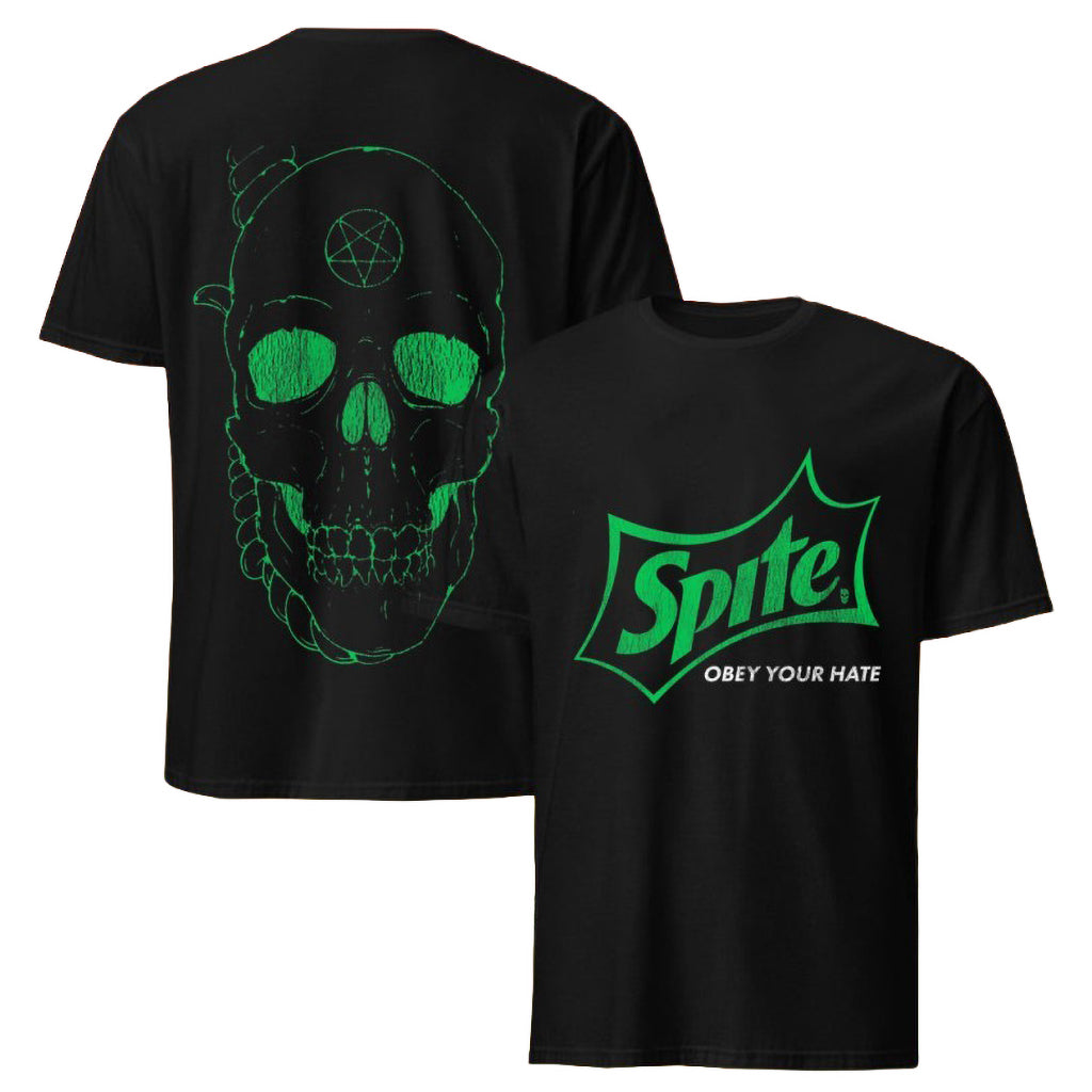 Spite Cult Obey Your Hate Sprite T-Shirt Spite Cult Merch Gift Ideas For Him