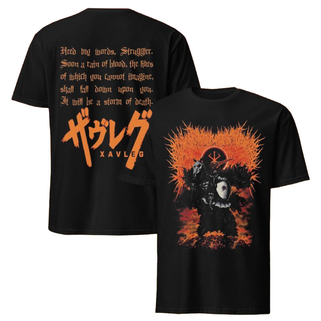 Xavleg Knightrider Graphic Metal T-Shirt Xavleg Merch Best Gifts For Music Lovers