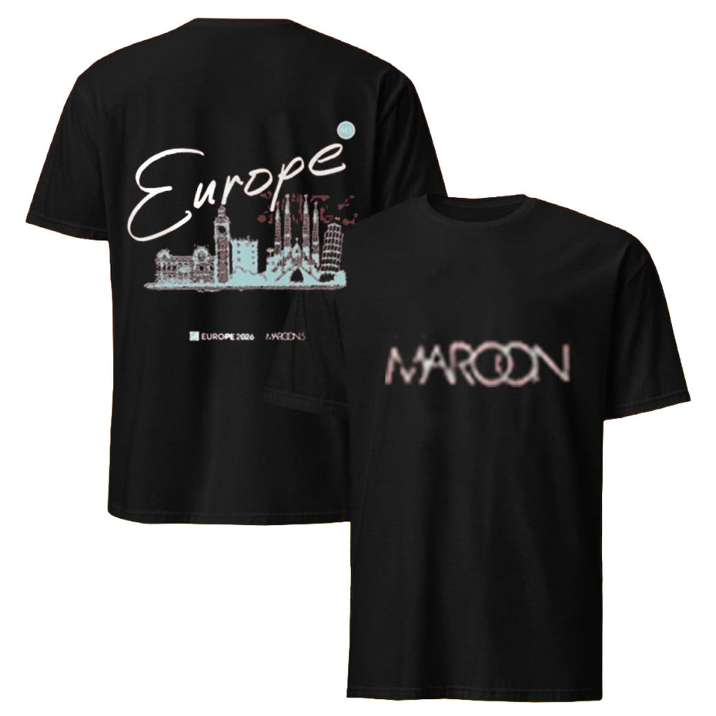 Maroon 5 Love Is Like Europe 2026 Tour T-Shirt Maroon 5 Merch Birthday Gifts For Music Lovers