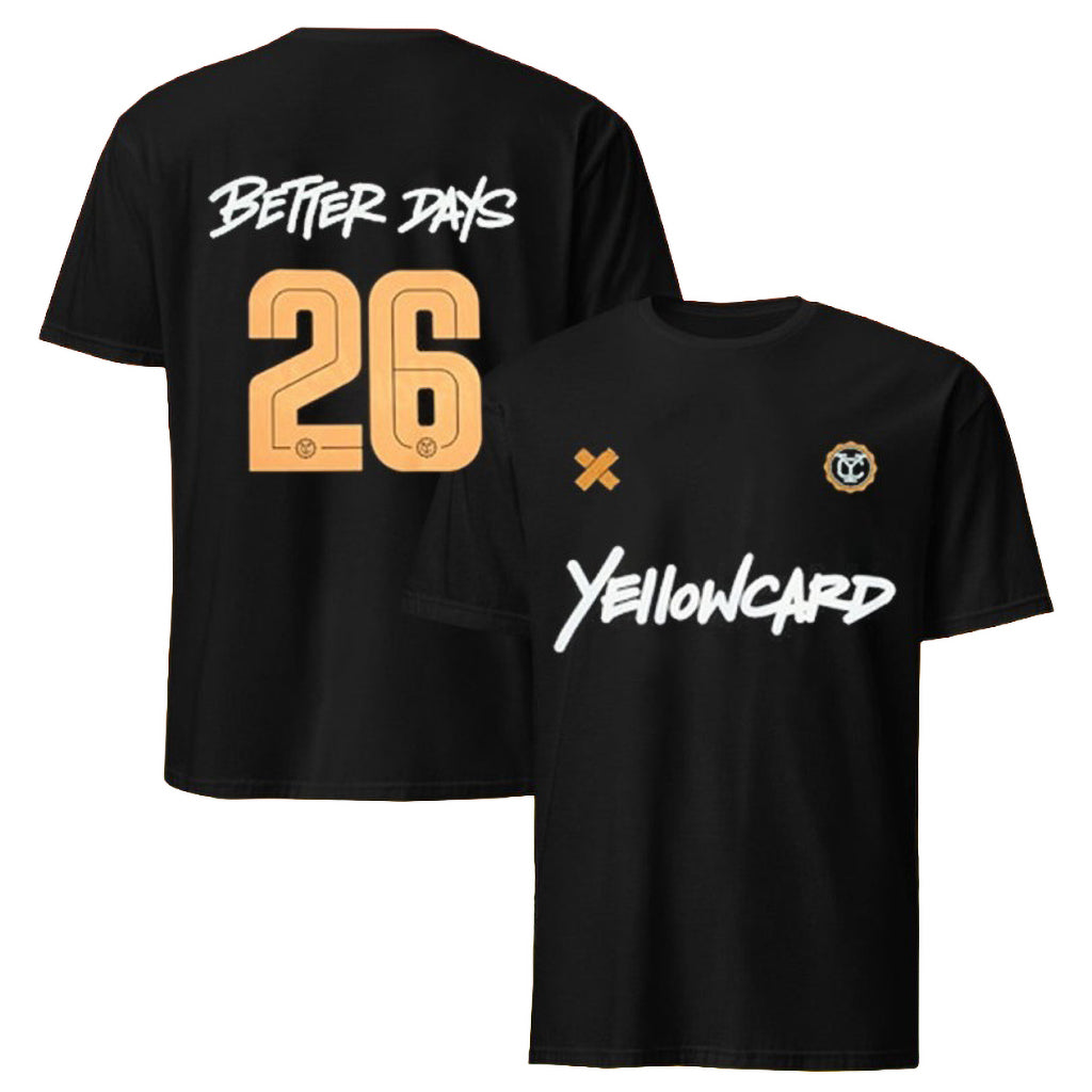Yellowcard Better Days 26 T-Shirt Yellowcard Merch Gifts For Rock Fans