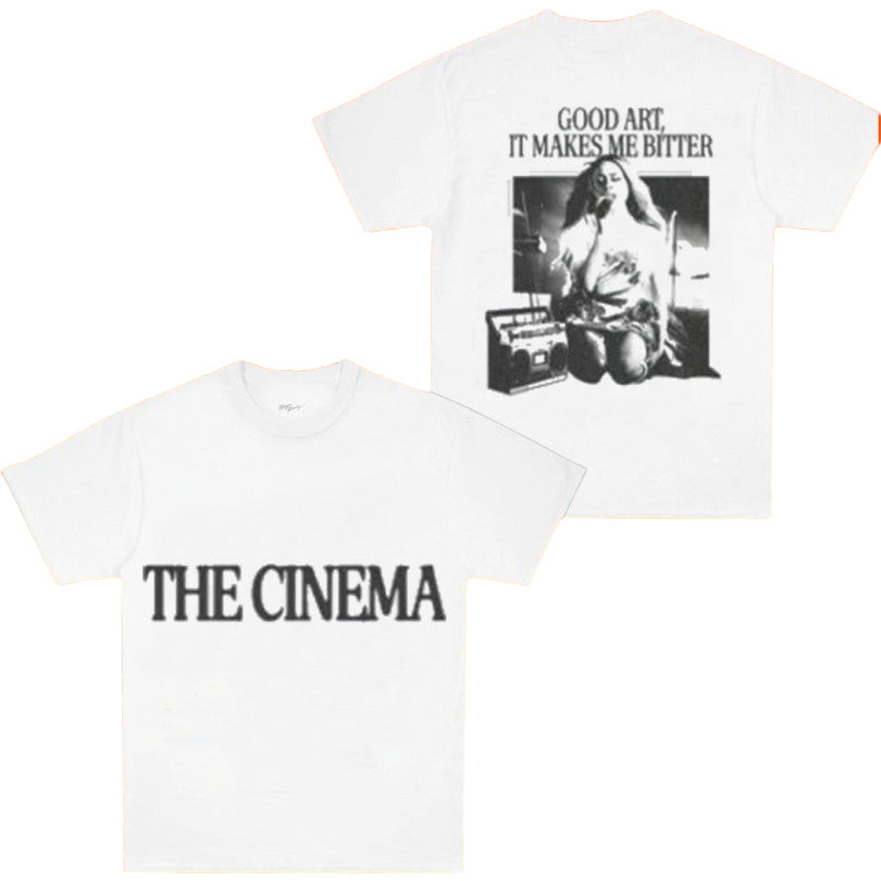 Erin Lecount The Cinema Good Art It Makes Me Bitter T-Shirt Erin Lecount Merch Fans Gifts