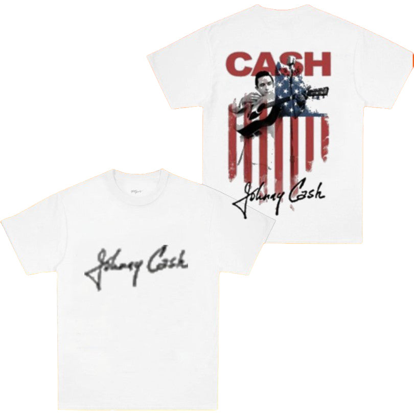 Johnny Cash American T-Shirt Johnny Cash Merch Birthday Gifts For Dudes