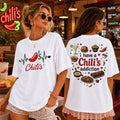 Heartbeat Lover I Have A Chili_s Addiction T-Shirt Chili_s Merch 2026 Unique Gifts For Besties