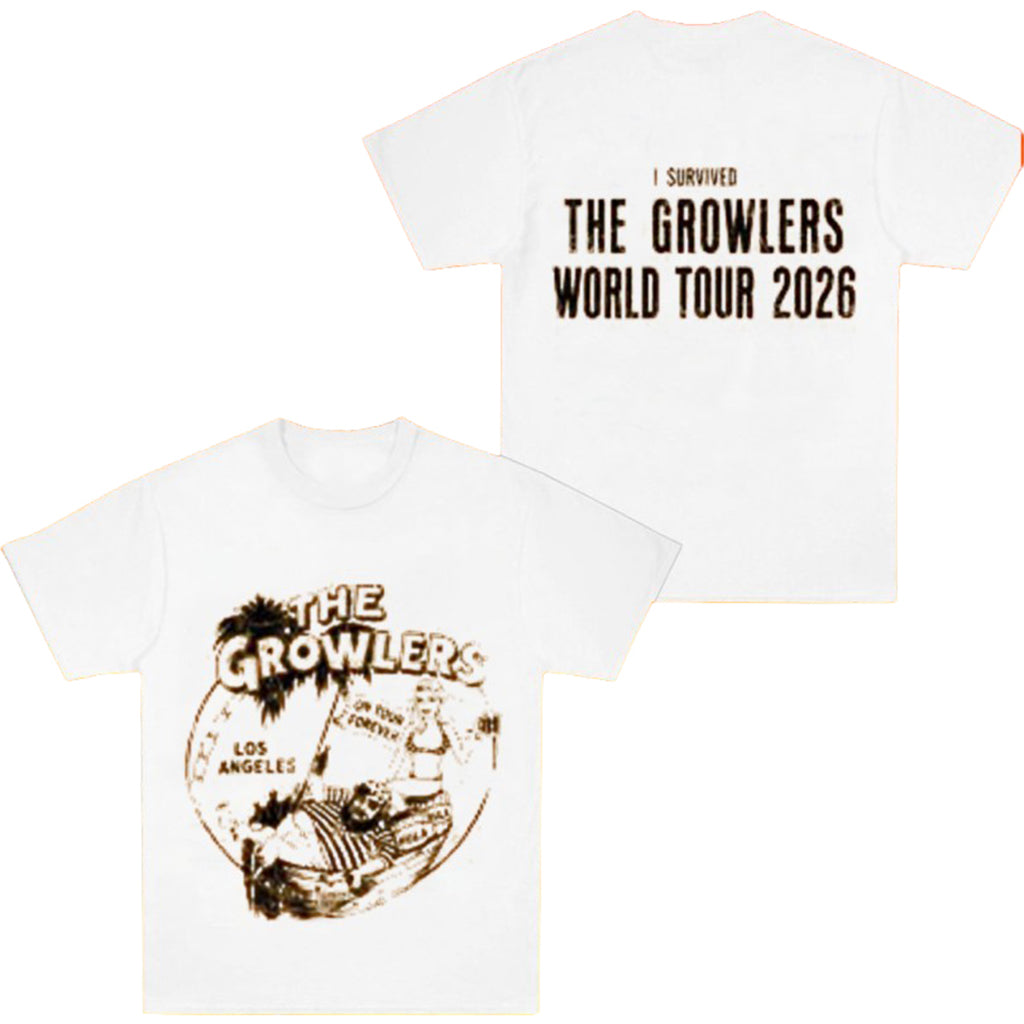 I Survived The Growlers World Tour 2026 T-Shirt The Growlers Merch Gifts For Fans