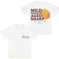 Sargento Mild Medium Aged Sharp The Cheddar Lineup T-Shirt Sargento Merch Gifts For Him
