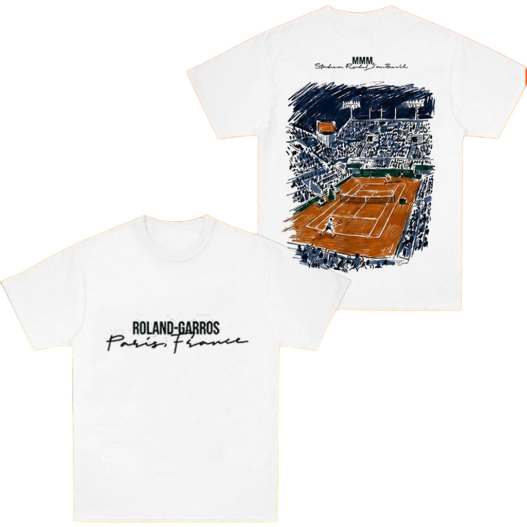 Roland Garros Paris France Tennis Clay Court T-shirt Roland Garros 2026 Merch BFF Gifts