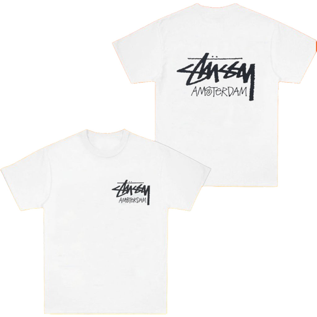 Stussy Chapter Amsterdam T-Shirt Stussy Merch Gift Ideas For Brother
