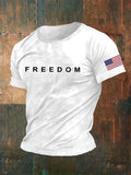 Freedom Shirt Charlie Kirk Turning Point USA Clothing Charlie Kirk Merch Gifts For Trump Lovers - Loomnari
