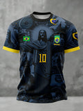 Brazil World Cup 2026 Merch Christ The Redeemer T-Shirt Gift For Brazil Soccer Supporters