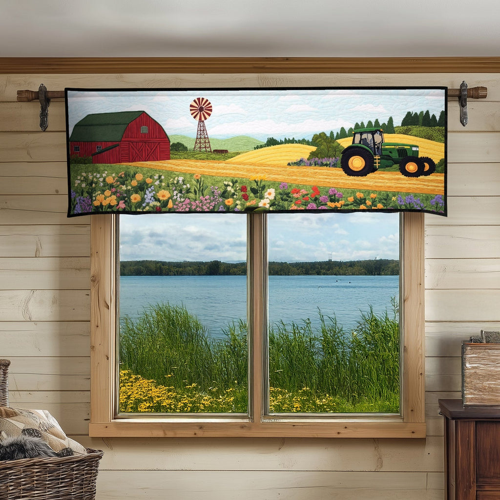 Summer Farm Vibes Quilted Valance NCU0PT6046